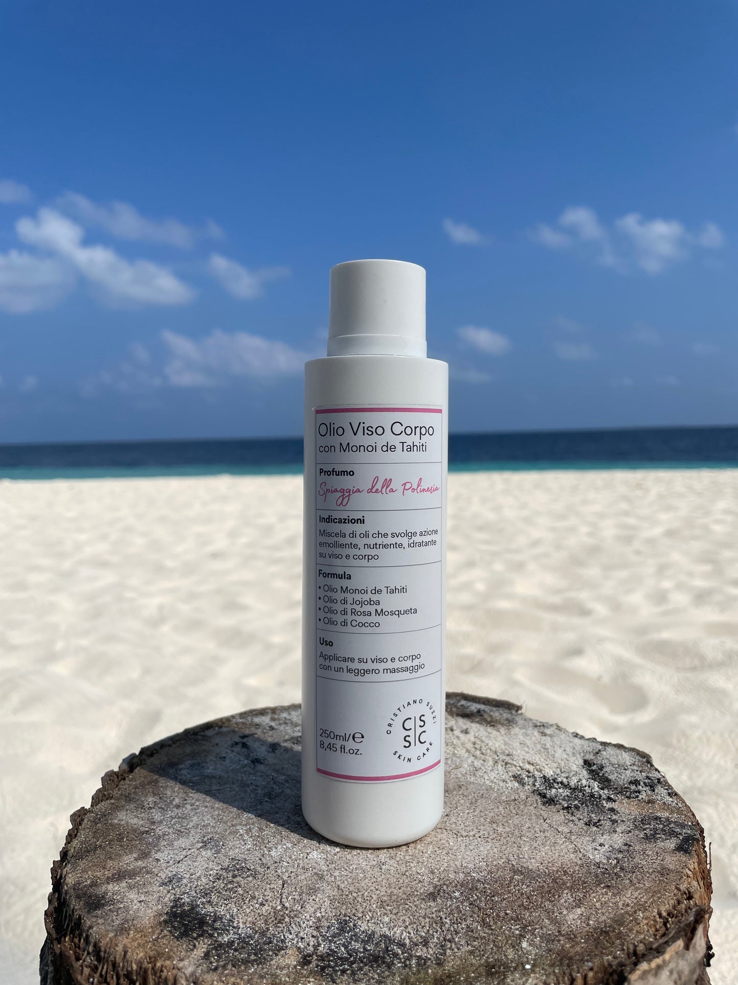 🔴 Olio Viso Corpo al Monoi de Tahiti