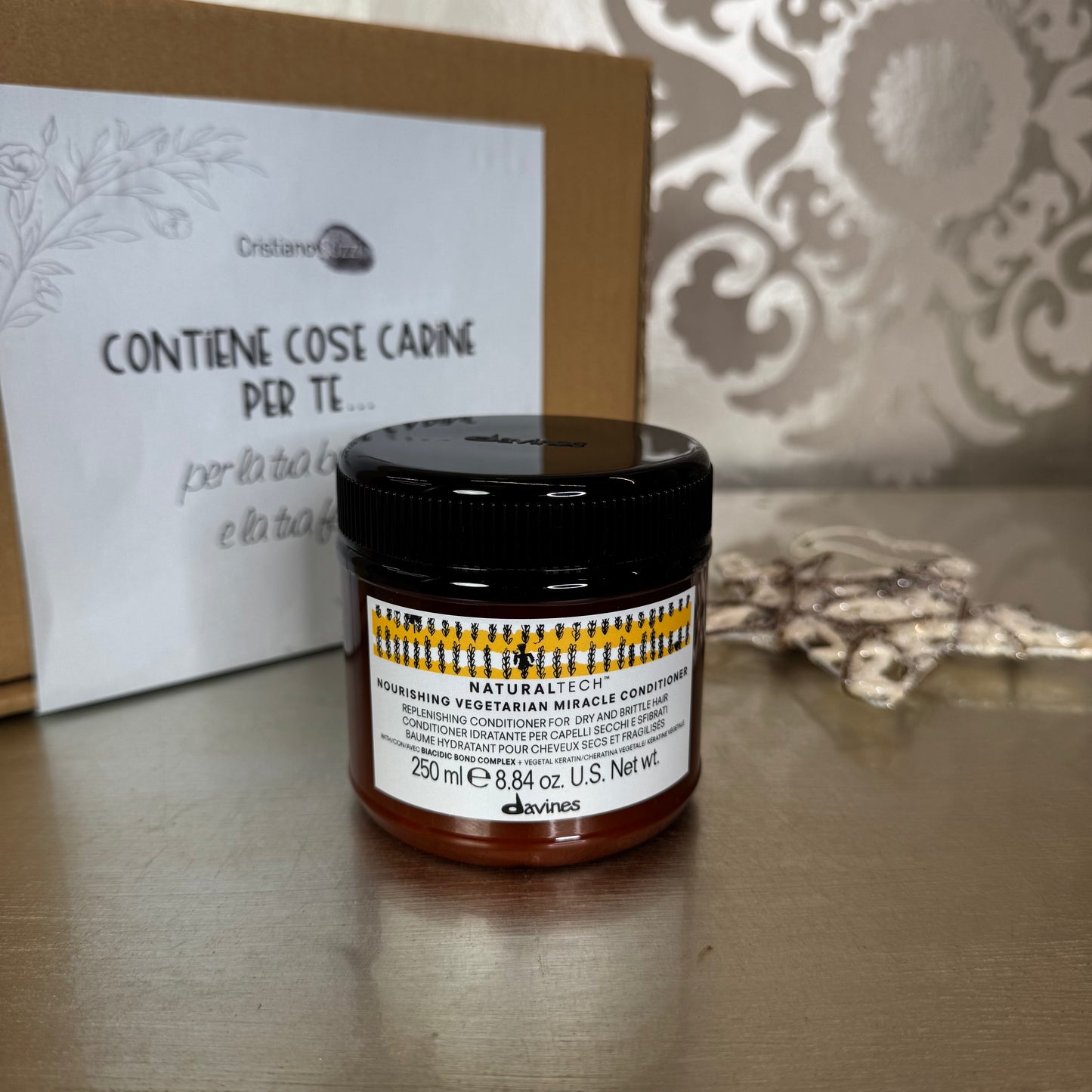 Kit Cheratina Vegetale con Spazzola Compresa