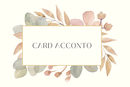 Card Acconto Servizi