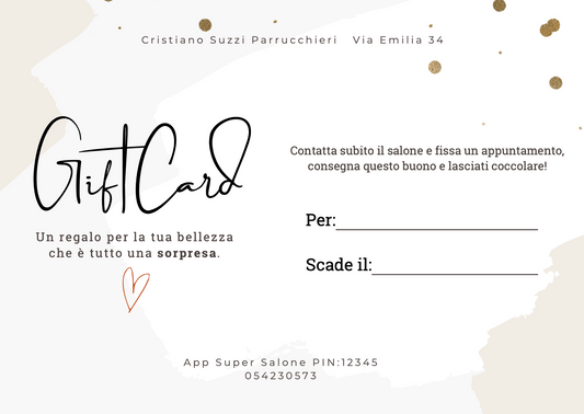 Gift Card 85€